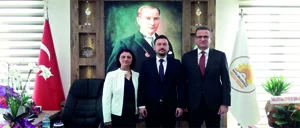 Edirne Tarım Kredi Kooperatif Müdürü'nden Başkan Av. Aydın Balkan'a Ziyaret