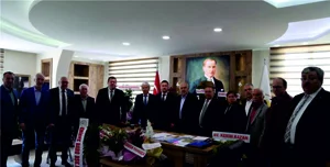 Başkan Av. Aydın Balkan'a Hayırlı Olsun Ziyaretleri Devam Ediyor