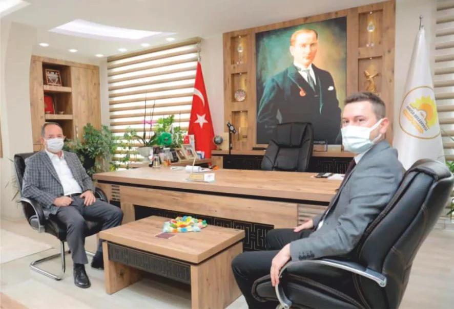 Başkan Recep Gürkan’dan Başkan Balkan’a Ziyaret