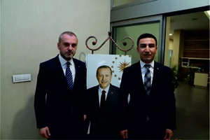 AK Parti ilçe Başkanı Uğuz  Ankara’da Ziyaretlerde Bulundu