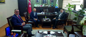 Tekin'den Orman ve Su işleri Bakanlığı'na Ziyaret