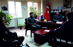 ilçemiz Kaymakamı Yunus Ataman'dan Esnaf Odasına Ziyaret