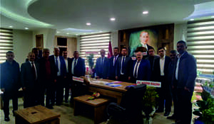 Belediye Başkanı Av. Aydın Balkan'a Hayırlı Olsun Ziyaretleri