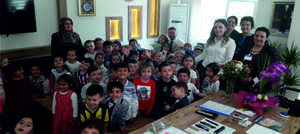 Anaokulu Öğrencileri’nden Başkan Av. Aydın Balkan’a Ziyaret 