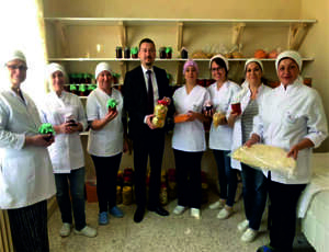 Kaymakam Kısa ve Başkan Balkan ilçemiz Üretici Kadınlarını Ziyaret Etti