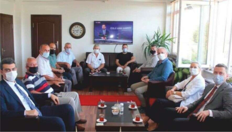 Kaymakam Reşit Özer Özdemir’e 'Hayırlı Olsun' Ziyareti