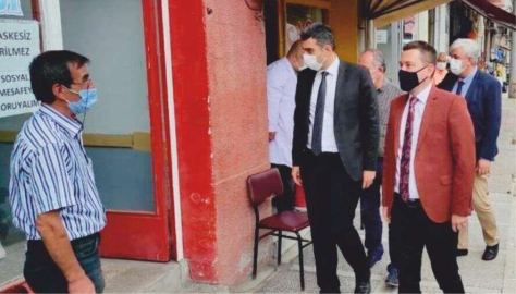 ilçemizde Temizlik, Maske ve Mesafe Denetimi