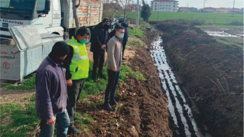 “Sanayimizi ve Mahallemiz’i Taşkından Korumak için Çalışıyoruz”