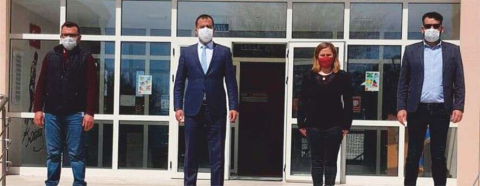 ilçe Milli Eğitim Müdürü Fidan Dinamik Saha Denetimi Yaptı