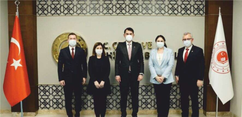 Başkan Balkan Ankara'da Ziyaretler Gerçekleştirdi