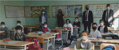 ilçemiz Milli Eğitim Müdürü Fidan Okul Ziyaretlerine Devam Ediyor