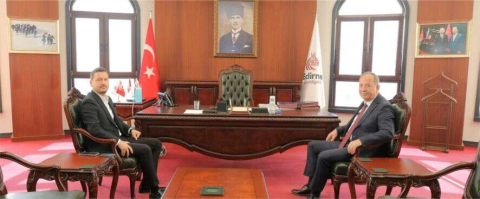 Başkan Balkan'dan Başkan Gürkan'a Ziyaret