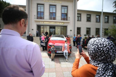 YERLİ OTOMOBİL KIRKLARELİNDE TANITILDI