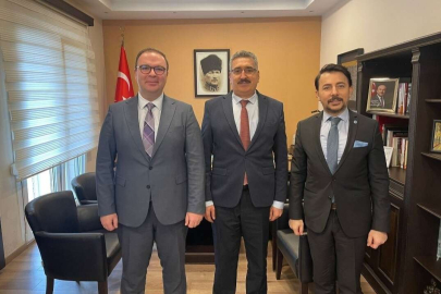 ŞAHİN’DEN BAŞKONSOLOSA ZİYARET