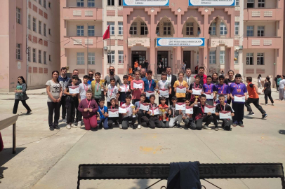 ERGENE OKUL SPORLARI MÜSABAKALARI SONA ERDİ