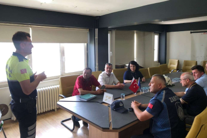 JANDARMADAN TRAFİK GÜVENLİĞİ EĞİTİMİ