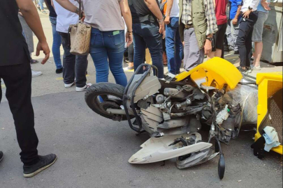 KAZA YERİNDEN KAÇTI