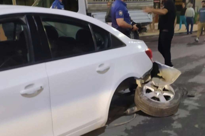 KAZADAN KAÇARKEN BAŞKA BİR KAZAYA SEBEP OLDU