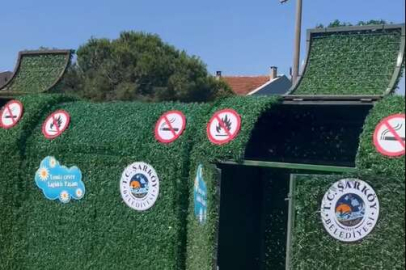 ÇÖP KONTEYNERİNE ESTETİK