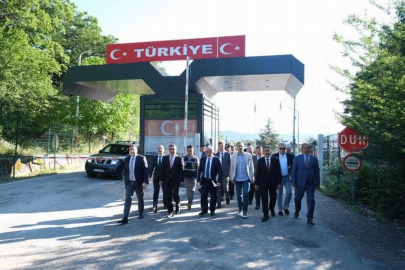 UÇARMAK, DEREKÖY GÜMRÜK KAPISI'NI İNCELEDİ