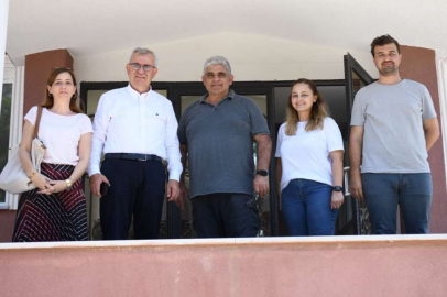 KAZI EKİBİNİ ZİYARET ETTİ