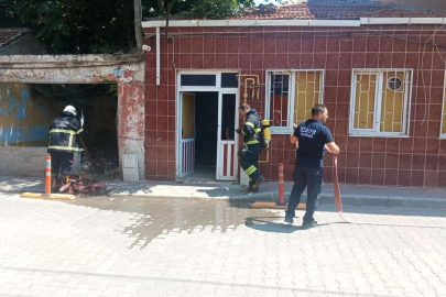 METRUK BİNADA YANGIN