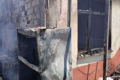 EVDE ÇIKAN YANGIN SÖNDÜRÜLDÜ