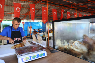 KUZU ÇEVİRME LEZZETİ SARAYİÇİ'Nİ SARDI