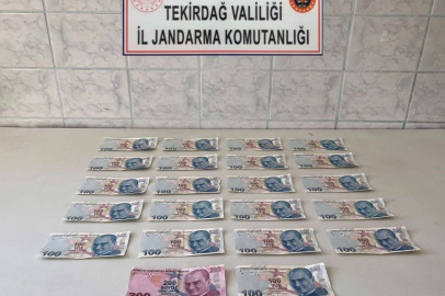 SAHTE PARA ELE GEÇİRİLDİ