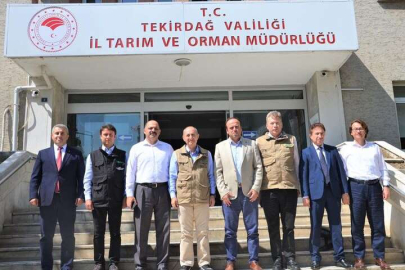 TEKİRDAĞ TARIM VE ORMAN MÜDÜRLÜĞÜ’NE ZİYARET