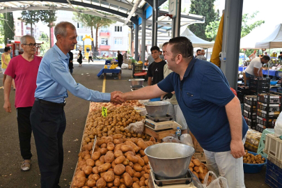 UZUNLAR, SEMT PAZARINI GEZDİ