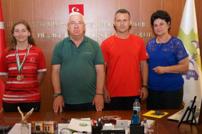 BAŞARILARINI BAŞKAN YÜKSEL İLE PAYLAŞTILAR