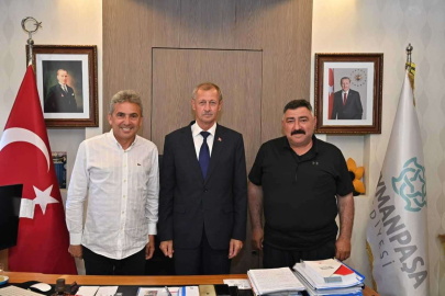 BELEDİYE BAŞKANI UZUNLAR'A ZİYARET