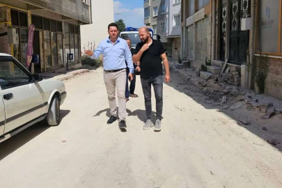 YOL YAPIM ÇALIŞMASI SÜRÜYOR