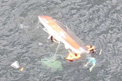 ALABORA OLAN TEKNEDEKİ 4 KİŞİ SON ANDA KURTARILDI