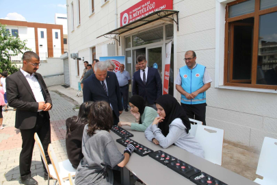 YILDIRIM YAZ OKULUNU ZİYARET ETTİ