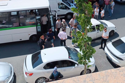 VATANDAŞTAN YOL ORTASINDA PROTESTO