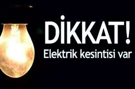 TREDAŞ DUYURDU: 6 SAAT KESİNTİ VAR