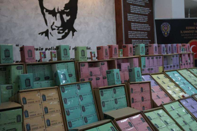 15 MİLYON DEĞERİNDE ELEKTRONİK SİGARA ELE GEÇİRİLDİ