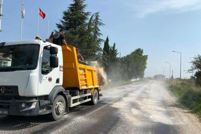 MUCUR ASFALT SICAKTAN ERİDİ