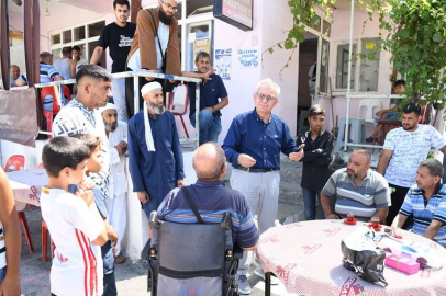 HELVACIOĞLU VATANDAŞLARLA BULUŞTU