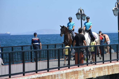 ATLI JANDARMA TİMİLERİ İLGİ GÖRDÜ