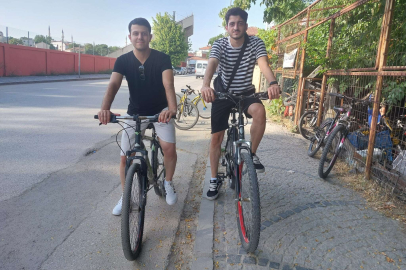 KİRALIK BİSİKLETLE KARAAĞAÇ TURU