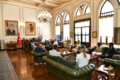 GAZETECİLER VALİ YILDIRIM’I ZİYARET ETTİ