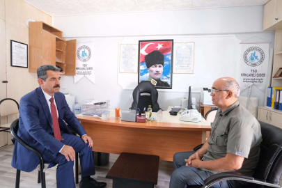 VALİ EKİCİ'DEN TSD'YE ZİYARET