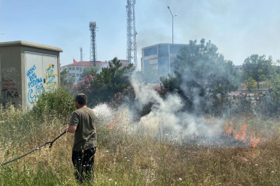 YANGIN BÜYÜMEDEN SÖNDÜRÜLDÜ