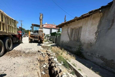 ALT YAPI ÇALIŞMALARI DEVAM EDİYOR