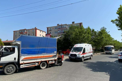 YOL VERME KAVGASINDA MUŞTALI SALDIRI: 1 YARALI