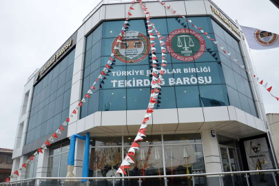 TEKİRDAĞ BAROSU’NDAN ANMA MESAJI