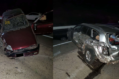 FECİ KAZADA 1 ÖLÜ 7 YARALI